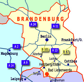 Gewerbegebiet Lausitz bei Bad Liebenwerda